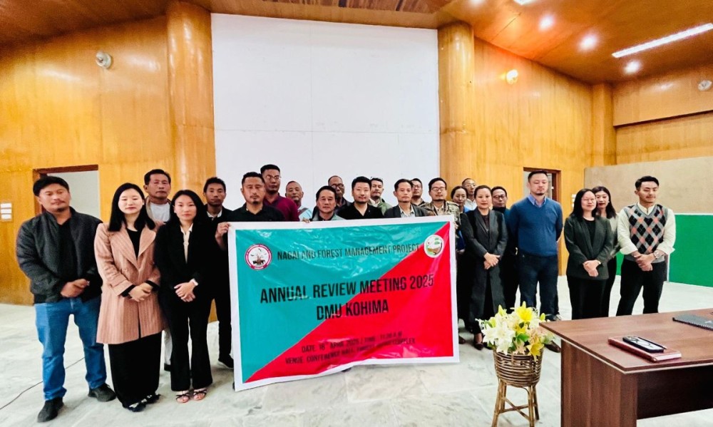 The Divisional Management Unit (DMU) Kohima under the Nagaland Forest Management Project (NFMP) held its annual review meeting.